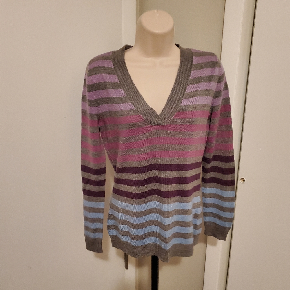 Striped New York & Co sweater